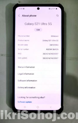 Samsung s21 ultra 5G sale